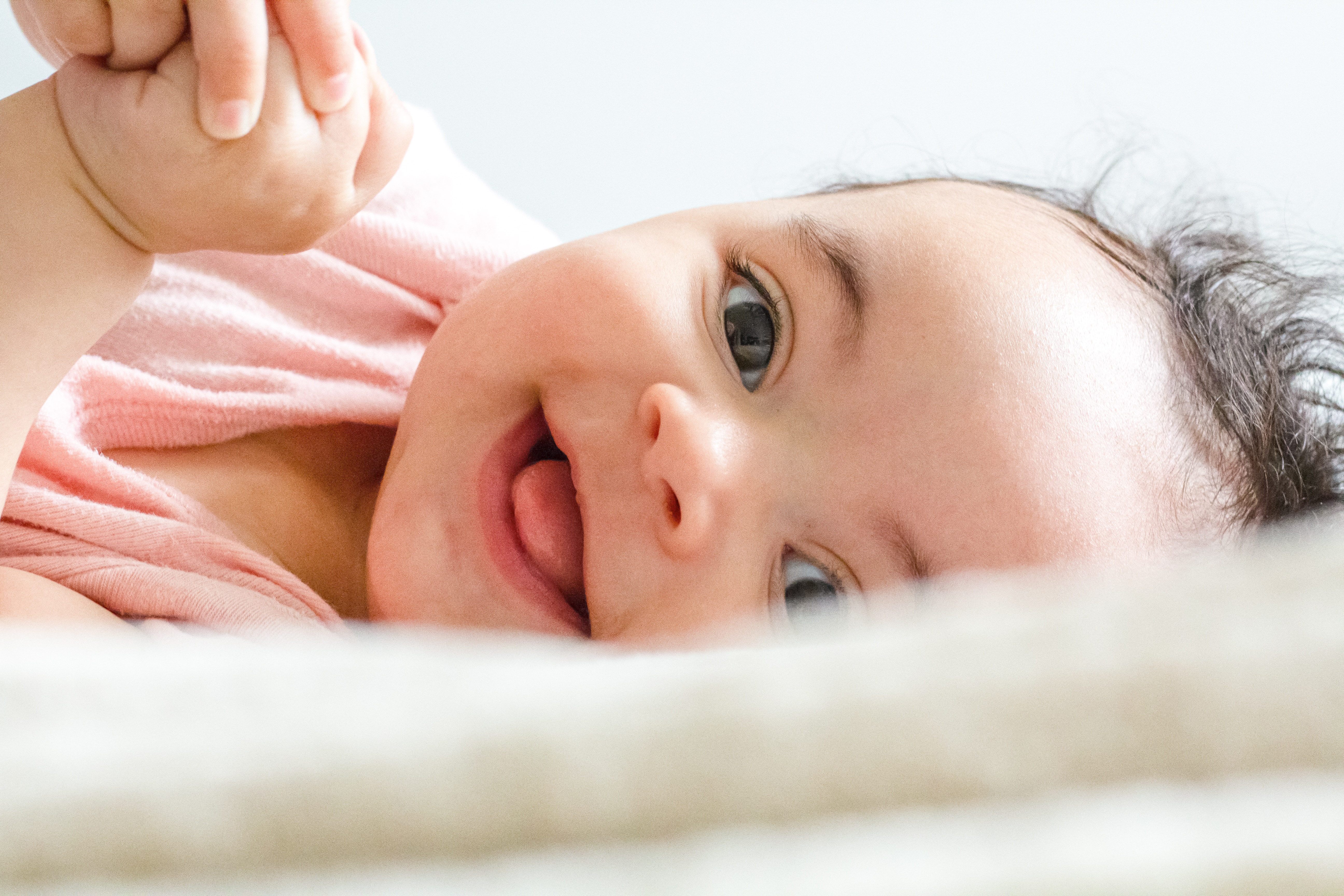 Le sourire des tout-petits
